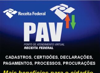 A Receita Federal inaugurou na quinta-feira (10) o Ponto de Atendimento Virtual– PAV no município de Carmo do Paranaíba