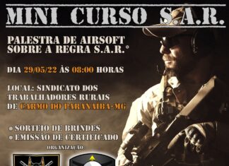 Carmo do Paranaíba – Equipe de AirSoft realiza palestra sobre Regra S.A.R