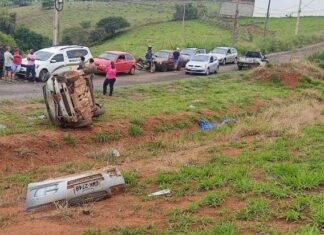 Acidente na MG-235 em São Gotardo mata motorista e deixa passageira ferida