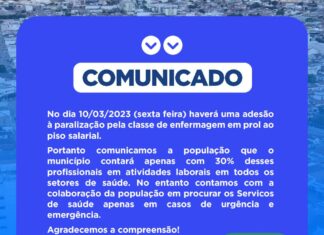 Carmo do Paranaíba – Secretaria Municipal de Saúde informa