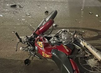 São Gotardo – Mulher morre em grave acidente envolvendo duas motocicletas