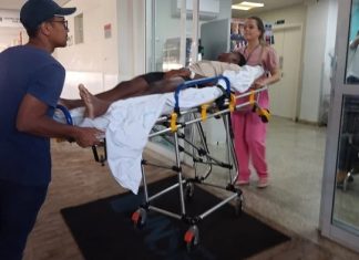 Projétil alojado no corpo de jogador da URT baleado em porta de boate em Patos de Minas é retirado