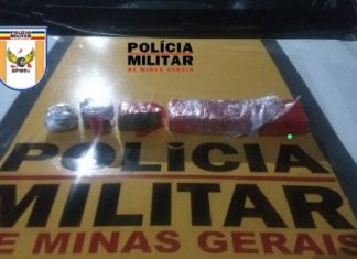 Polícia Militar Rodoviária apreende drogas e prende suspeito de tráfico na MGC-354, em Presidente Olegário