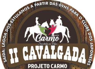 Projeto Carmo realiza cavalgada e sorteia poltrona autografada por Amado Batista e a dupla Israel e Rodolfo