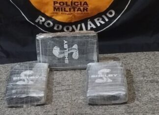 Polícia Militar Rodoviária de Patos de Minas apreende drogas avaliadas em 400 mil reais com passageiros de ônibus