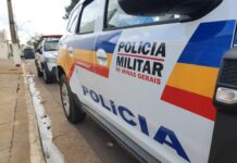 Som alto na madrugada termina em prisão por desacato em Carmo do Paranaíba