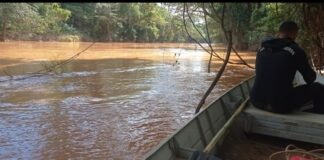 Patos de Minas – Corpo de idoso desaparecido no Rio Paranaíba é encontrado pelos bombeiros próximo à Ponte do Bigode