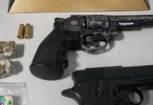 Patos de Minas – PM encerra festa com menores, apreende arma e drogas no Bairro Alto da Serra