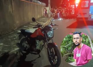 Motociclista de 22 anos morre após colidir contra poste no bairro Nova Floresta, em Patos de Minas