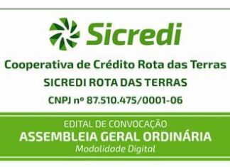 Sicredi Rota das Terras convoca Assembleia Geral Ordinária em formato digital