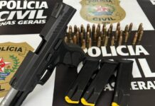 São Gonçalo do Abaeté – Operação da Polícia Civil prende suspeito de tentativa de feminicídio e apreende arma de fogo