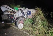 Motorista de 45 anos morre em acidente na LMG-740 envolvendo caminhão da Prefeitura de Lagoa Grande