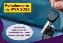 IPVA 2026 vencido poderá ser dividido em até 12 parcelas em Minas