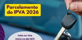 IPVA 2026 vencido poderá ser dividido em até 12 parcelas em Minas