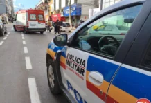 Idosa é atropelada por caminhão em Patos de Minas ao atravessar rua no centro da cidade