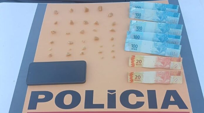 Motociclista é preso por tráfico de drogas e embriaguez ao volante após fuga em Monte Carmelo