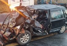Chuva forte provoca grave acidente entre carro e tritrem na BR-146 em Serra do Salitre