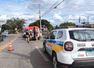 Motociclista de 21 anos morre após grave acidente na Rua Major Gote em Patos de Minas