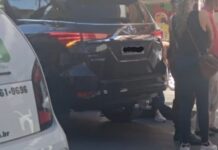 Idosas são atropeladas na Rua Major Gote em Patos de Minas e mobiliza SAMU e Polícia Militar; veja vídeo