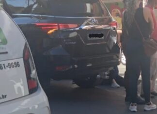 Idosas são atropeladas na Rua Major Gote em Patos de Minas e mobiliza SAMU e Polícia Militar; veja vídeo