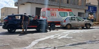 Colisão entre veículos deixa pelo menos um ferido em Carmo do Paranaíba