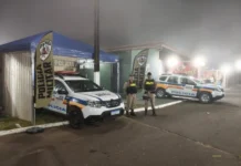 Serra do Salitre – Polícia Militar cumpre mandado de prisão durante a Expo Serra 2026