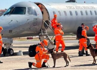 Equipe brasileira do Corpo de Bombeiros conclui participação nos trabalhos de busca e resgate na Venezuela; 12º BBM de Patos de Minas enviou dois militares
