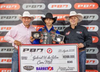 Competidor de Lagoa Formosa é campeão da etapa Barretos da PBR Brazil