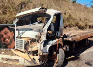 Motorista morre após colisão entre caminhões na BR-354