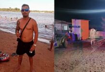 Homem é baleado 9 vezes por atirador encapuzado ao sair do banheiro em forró de Brasilândia de Minas