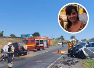 Esposa de médico que estava em veículo que colidiu frontalmente com outro automóvel na BR-354 morre no hospital
