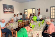 Sicredi intensifica ações no Dia de Cooperar Dia C de Cooperar - Tarde de Convivência e Solidariedade com os Idosos de Arapuá